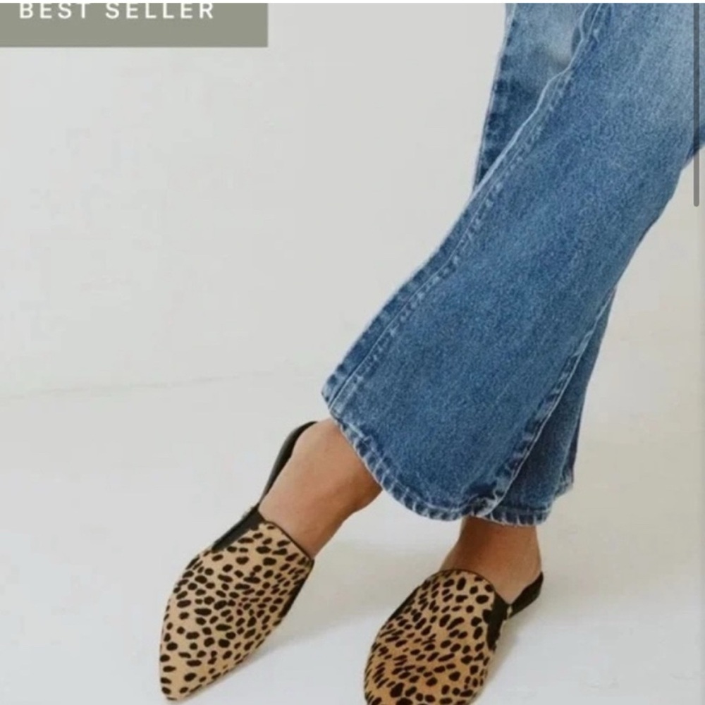 Jenni Kayne Brown and Black Mules Elegant Loafer Style - Picture 2 of 8